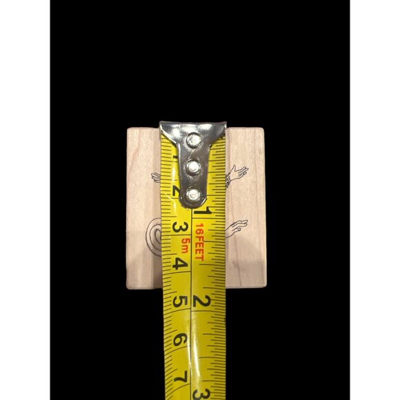 House Mouse C348‎ Maxwell Mouse 2”x2” Wooden Stamp 1999, Arts & Crafts - Picture 5 of 5